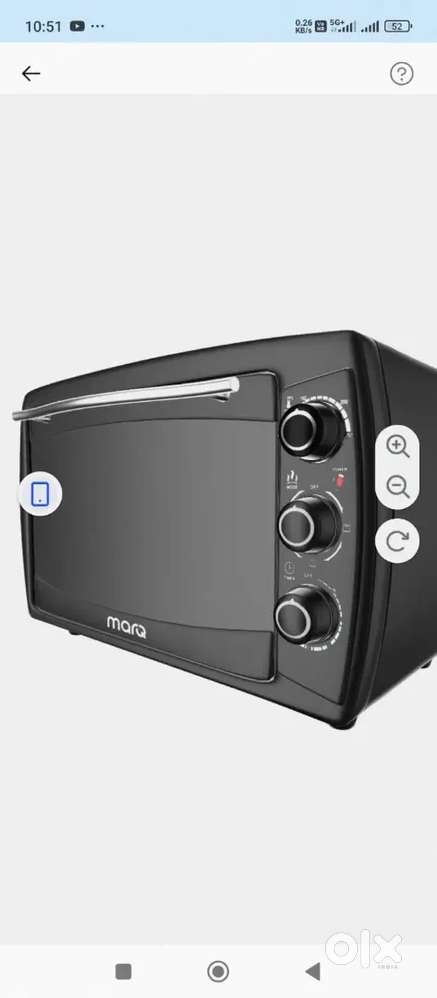 Marq OTG Oven (Black) - Excellent Condition, Best Price!
