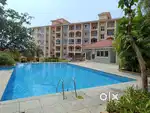 2 bhk furnished flat for rent in gated complex with all amenities
