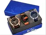 Brand New Men's Watch Combo – Stylish Set of 3 at Best Price!
