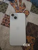 Iphone 15 - 128 gb blue color, out of warranty with bill box cable.