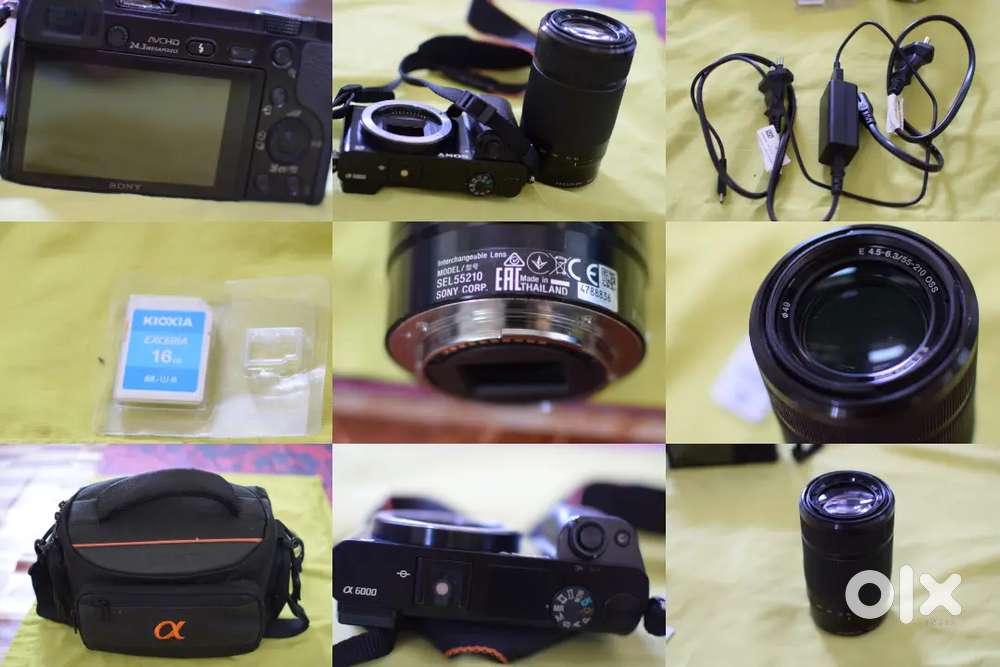 Sony Alpha 6000( Almost new condition)
