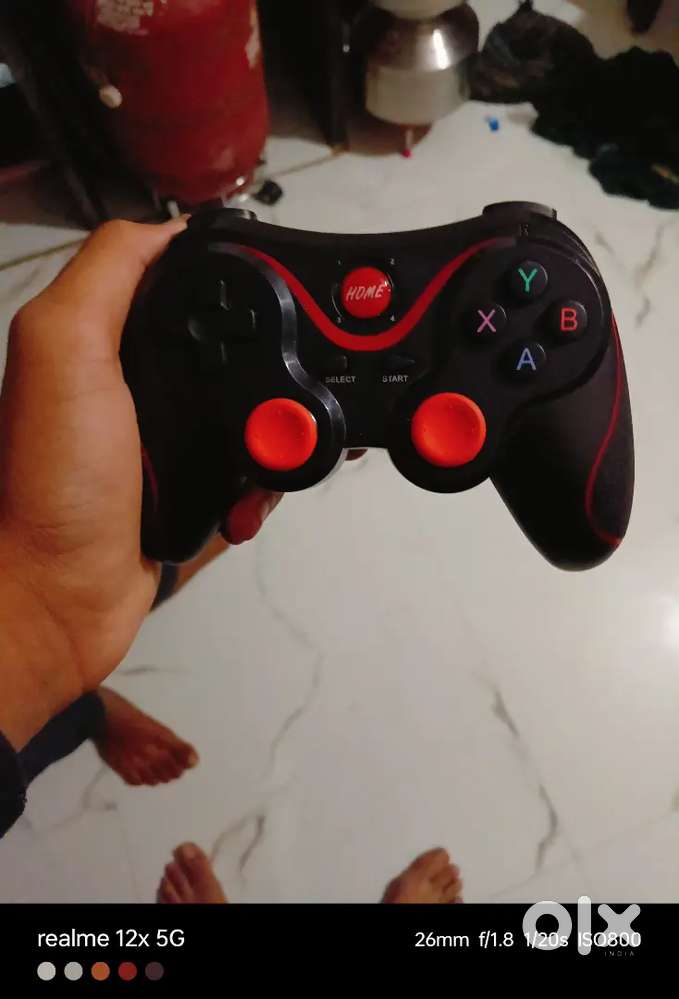 X3 wireless bluetooth gaming controller with charging cable