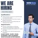 Hiring: Male Sales Officer