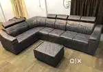 L TYPE  SOFA IN HEAD REST MODEL SOFA MANUFACTURING AT ZAM ZAM FURNITUR
