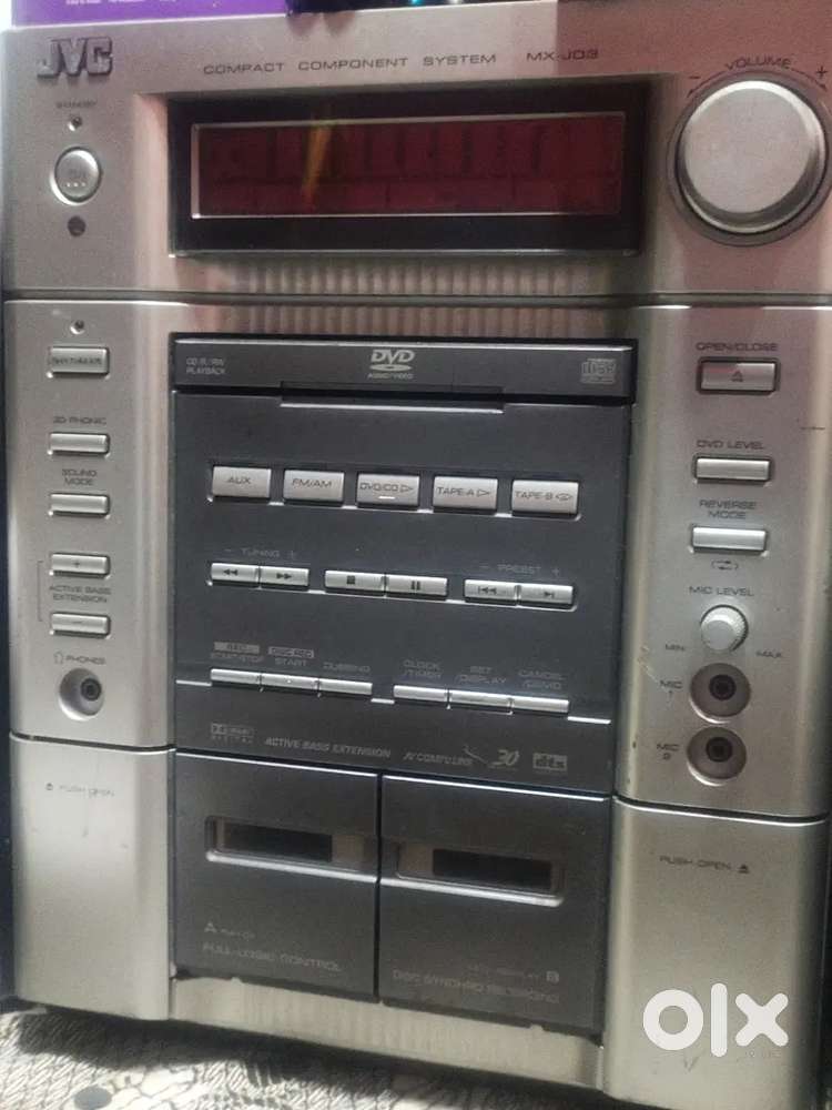 Jvc mx-jd3 hifi music system