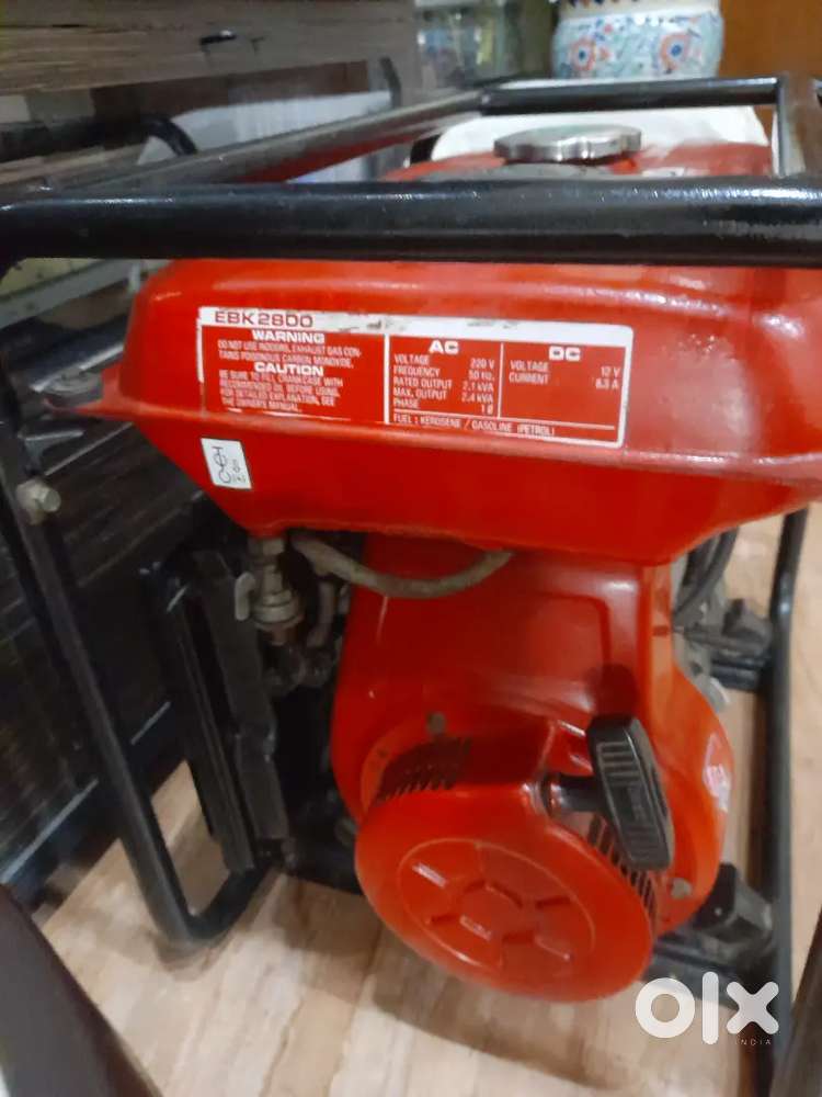 Honda EBK 2800 Generator 2.6 kva output unused