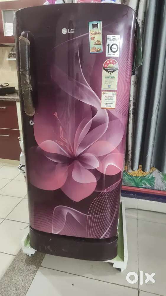 210 Litre LG Freeze with vegetable rack with smart invertor compresser