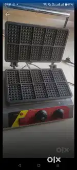 Waffle Popsicle Machine and oil fryer