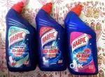Harpic 60 vim livqt50  balck hit 50 dettol 80