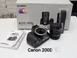 Unbox Canon eos 200d dslr Camera 18-55mm lens full kit box piece