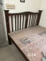 Antique Rosewood Double Cot