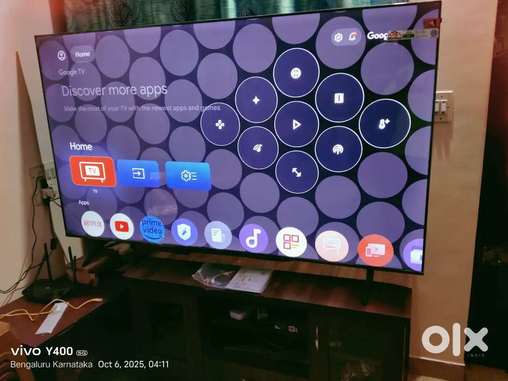TCL 75 inch 3days old 4k ultra hd new one 2years warranty