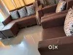 5 seater Sofa + 2 puffies