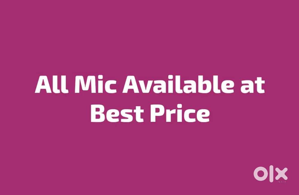 Mic Available