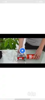 Mini Stove&Gas bottle both at just Rs.499/_