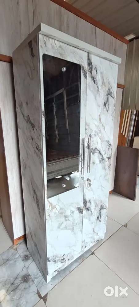 Beautiful Marble look 2Door Almirah available