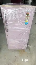 Lg flower design pink colour fridge
