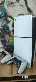 PlayStation 5 Digital edition with disc.