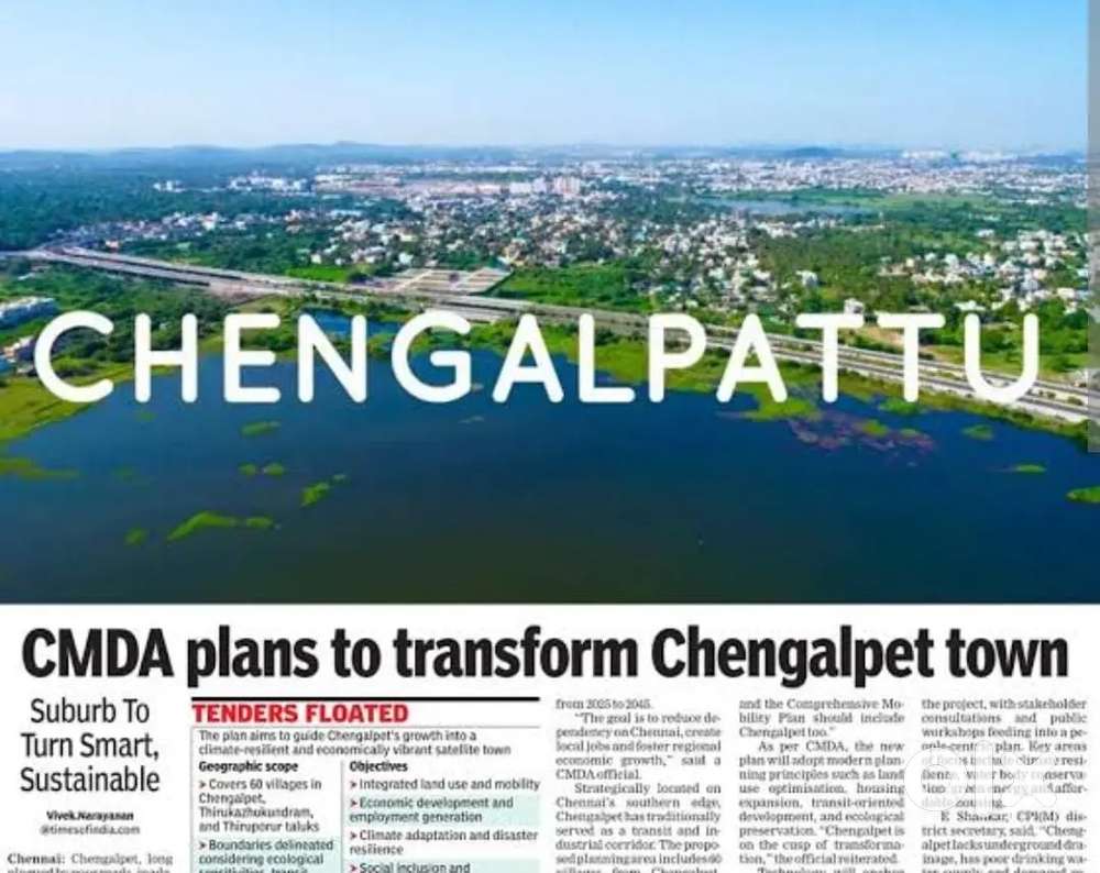 800sqrfts dtcp plot for sale Chengalpattu city PALUR railway station