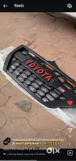 Toyota Innova type 4 gr grill with led