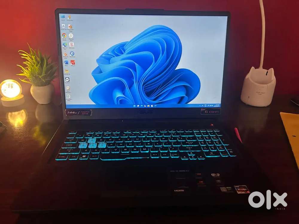 ASUS TUF F17 Ram 8 gb /512GB AMD Ryzen 5 4600H withRadeon Graphics 4gb