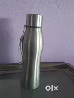 Water bottle silver