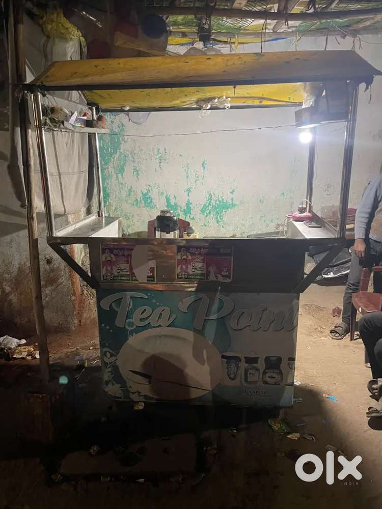 Tea stall and pan stall