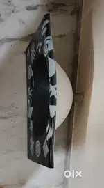 Glass washbasin (Almost new)