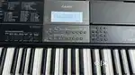 Casio Key Portable Keyboard, Black with Carry Case and Stand