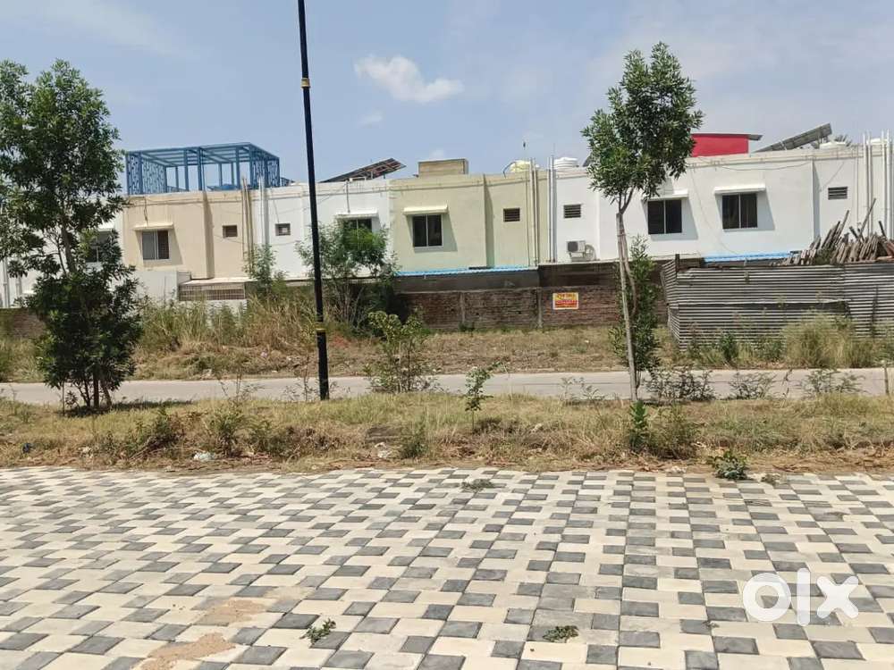 This is semi comercial plot on 80 feet road