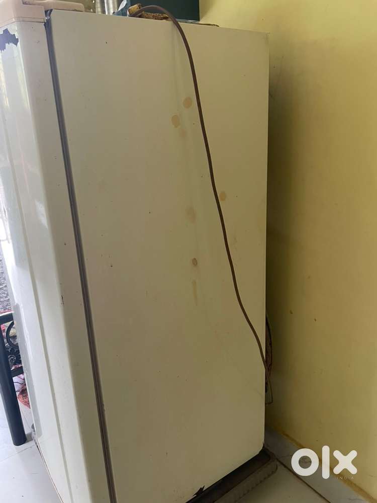 White color haier fridge
