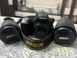 NIKON D5600 WITH 18-55MM LENS AND 70-300 MM LENS