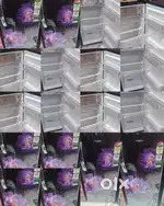 WHIRLPOOL { FRIDGE } SINGLE DOOR + SHINING FRIDGE + PURPLE COLOUR