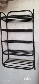 Shoe rack iron rod