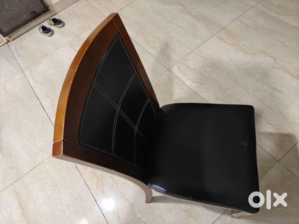 Dining chairs (7) solid wood