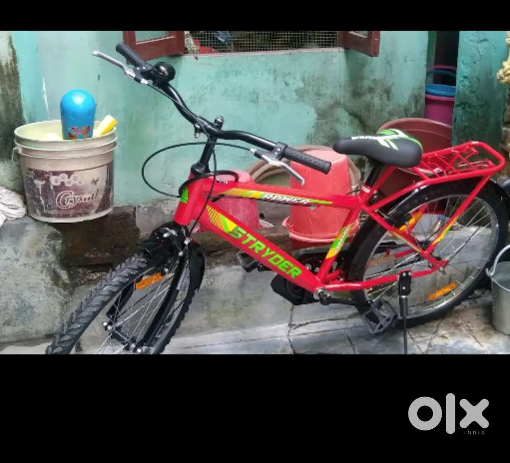 Stryder a tata brand cycle for 10 to 14 years old kids red colour