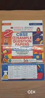 MATHEMATICS (STANDARD) OSWAAL CBSE 10 sample question papers