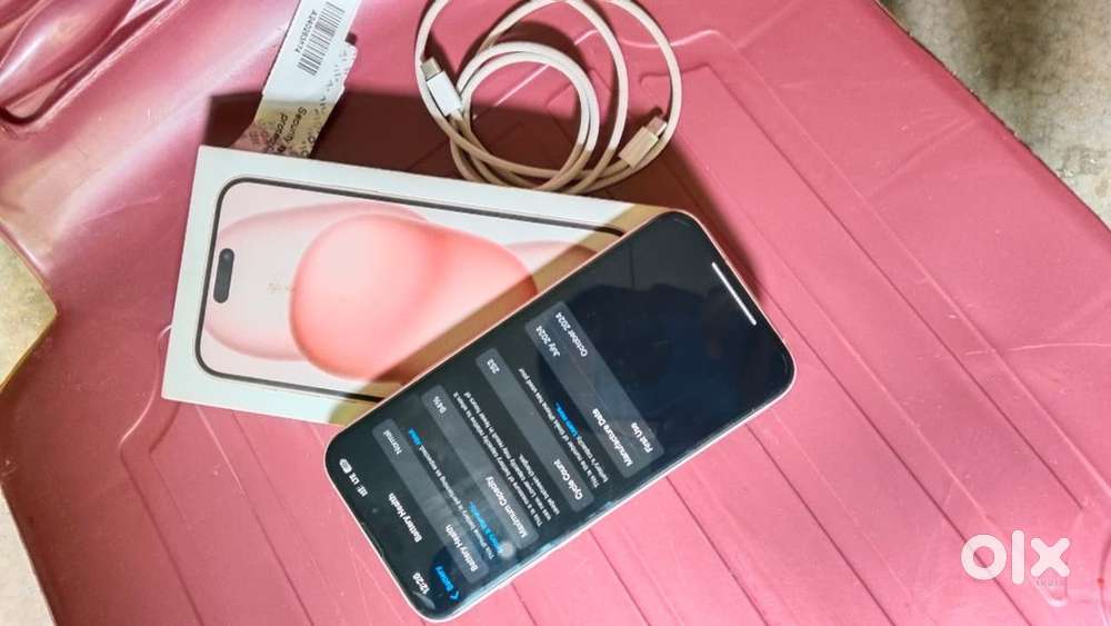 Brand new 15 plus 128 gb battery health 94% warrenty till 8 October
