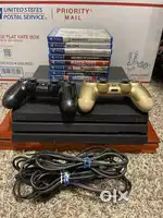 Sony PlayStation 4 PRO PS4 1 TB Console 10.50 Bundle 8 Games