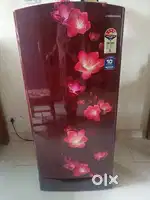 190 litre fridge color maroon