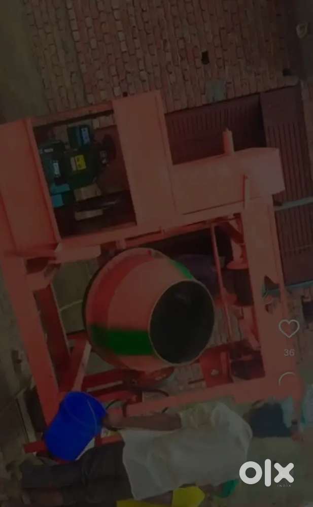 Concrete mixture machine