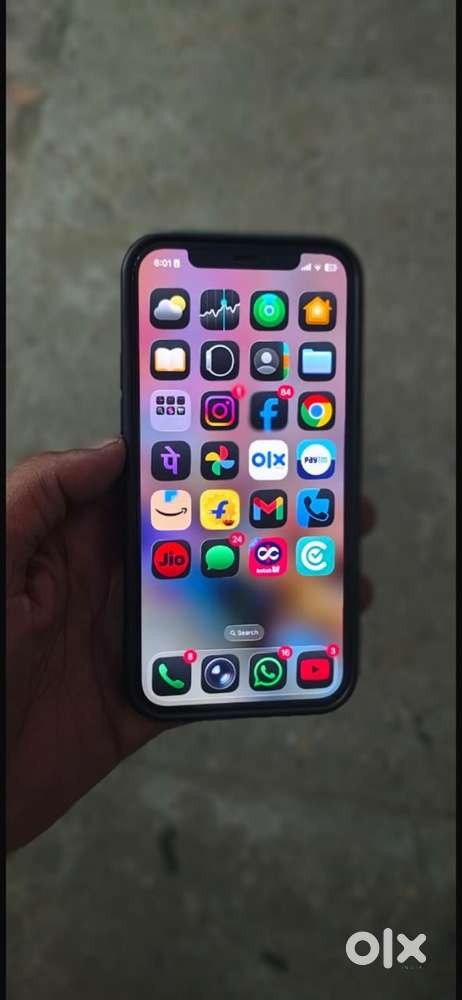 Iphone 12 64 gb water sild phone battery 77 fix rate not time pass