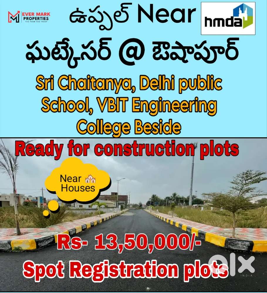 Ghatkesar Municipality Residential & Construction villa open plots
