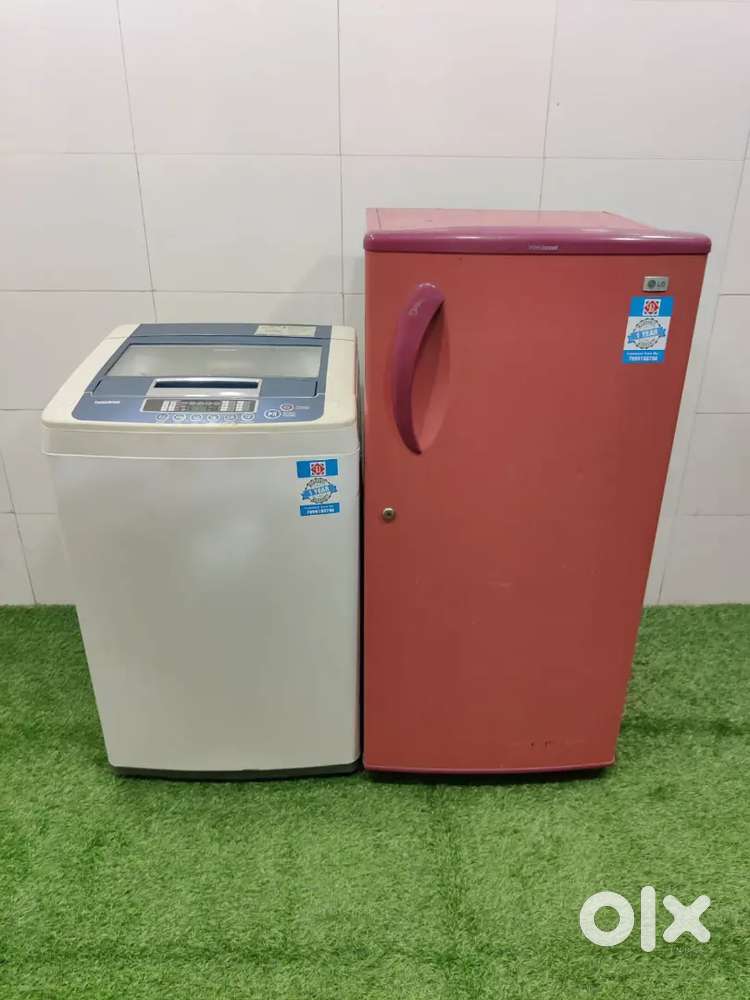 -_ LG Aone red and LG turbo drum blue very cheep price get yours now