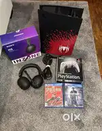 Sony PlayStation PS5 Spiderman Disc Edition 825GB Bundle Texted