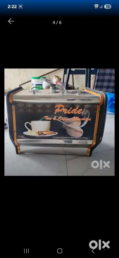 Coffee, Chai New Steam Machine