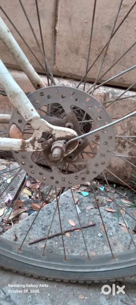 Normal brakes available but Disk is already installed for Disk brakes