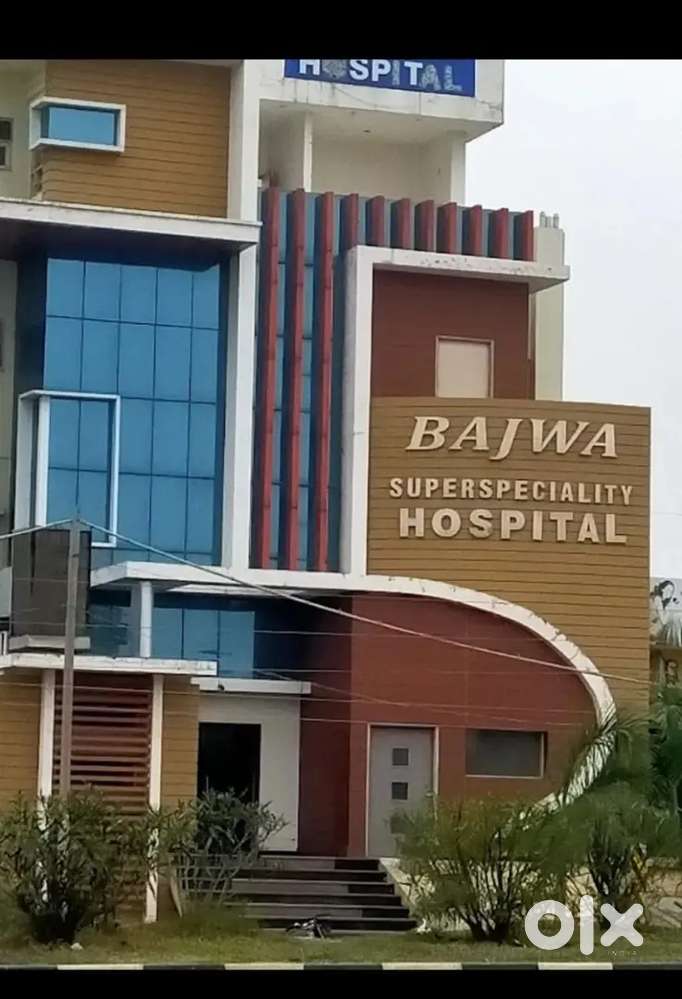 A well-built, functional hospital building for sale