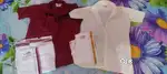 Ramraj shirt and dhoties 2 sets little stars size (15  -16 ) (13 - 14)