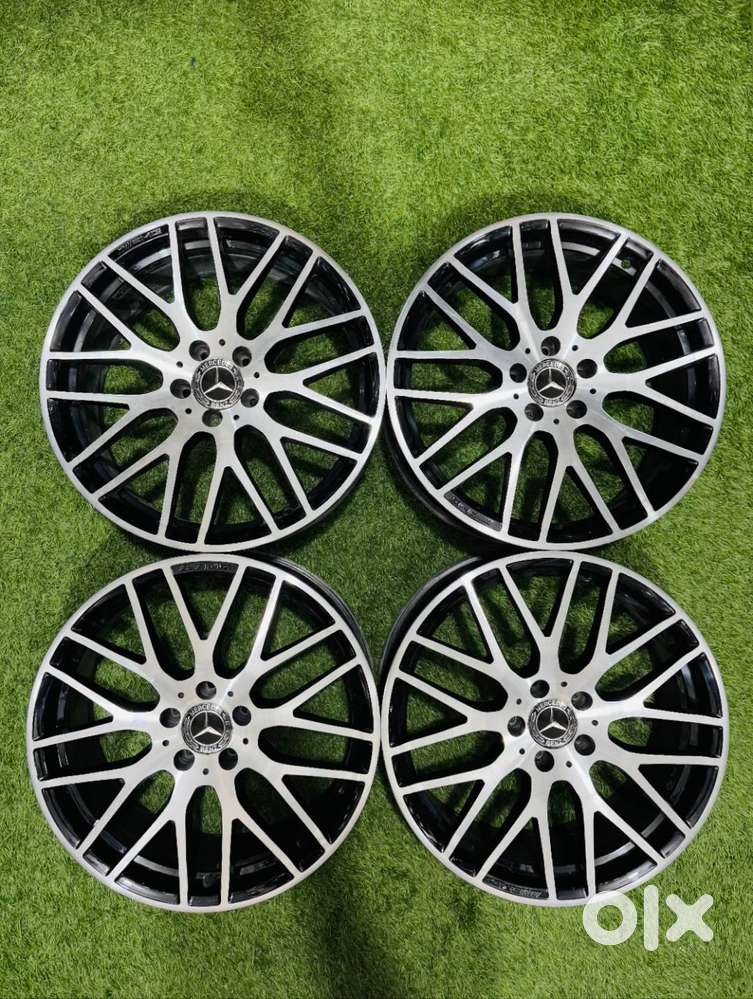 MERCEDES 19 INCH ALLOY WHEELS SET OF 4 GOOD CONDITION